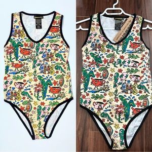 NWT NOOWORKS Vivienne Bug Out Bodysuit - size Small. NEW